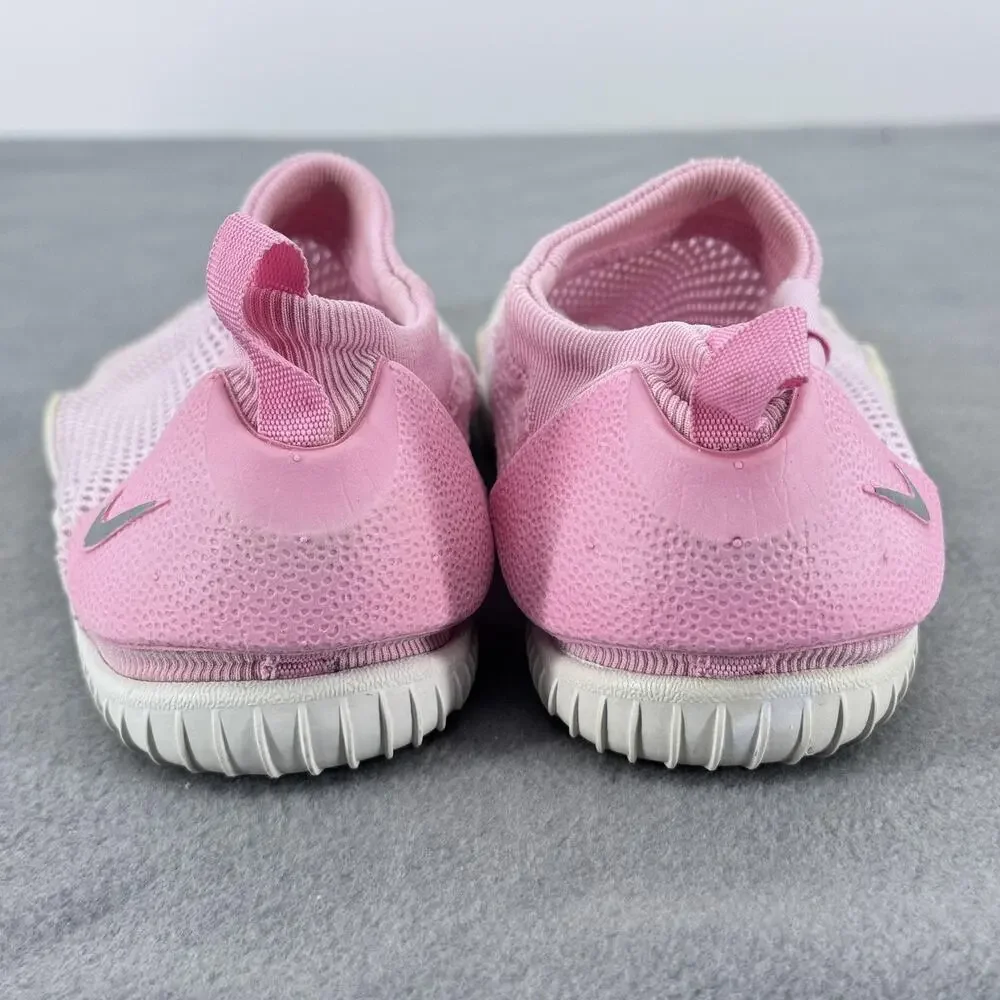 Nike‎ Aqua Sock 360 Shoes Kids Size 13C Pink Slip On Mesh Water Swim 943758-606